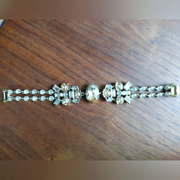 Givenchy Vintage Gold Tone Statement Bracelet - Picture 3 of 10